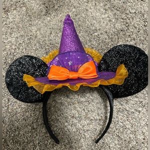 Light up Halloween witch hat Minnie Ears